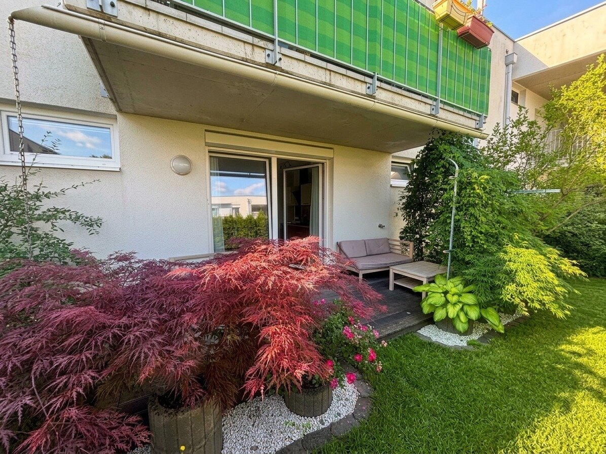 *WOHNTRAUM mit TERRASSE & GARTEN- 2 Zimmer  teilm&ouml;bliert!* inkl. TG Platz